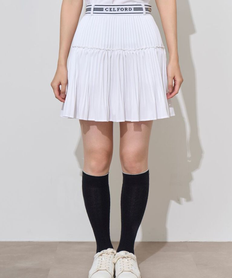 CELFORD「【CELFORD GOLF】ジャガードプリーツスカート」|スカート|