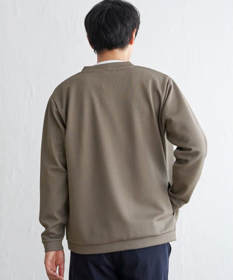 ikka「パイナップルワンボタンカーデ」|カーディガン|
