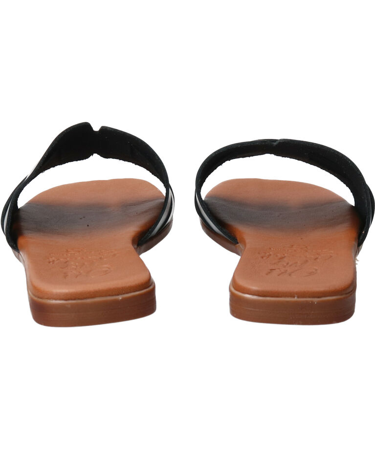 IMPORT SELECT「【Oh my Sandals】スクエアトウフラットレザーサンダル」|サンダル|