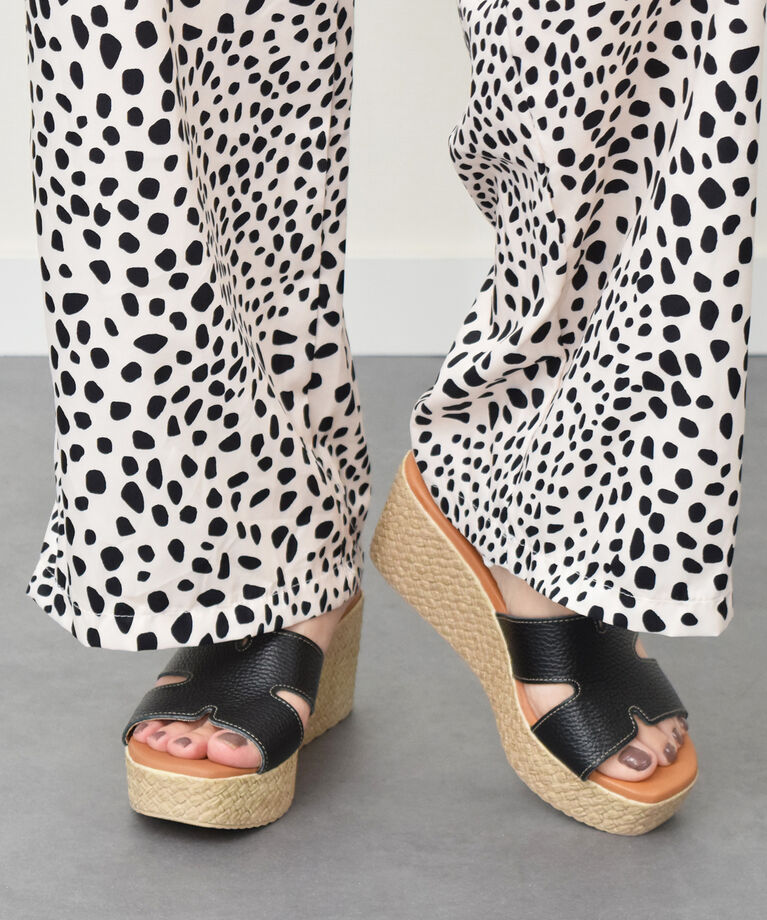 IMPORT SELECT「【Oh my Sandals】クッションインソールウェッジミュール」|サンダル|