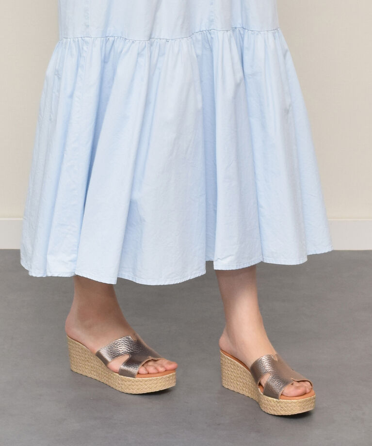 IMPORT SELECT「【Oh my Sandals】クッションインソールウェッジミュール」|サンダル|