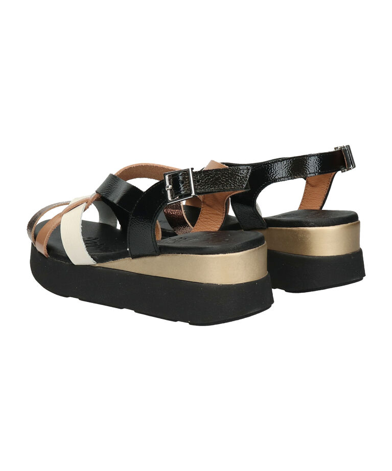 IMPORT SELECT「【Oh my Sandals】カラーコンビ厚底サンダル(E52502)」|サンダル|