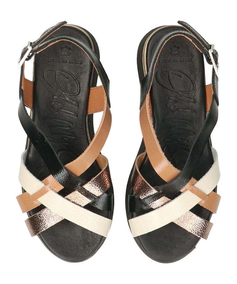 IMPORT SELECT「【Oh my Sandals】カラーコンビ厚底サンダル(E52502)」|サンダル|