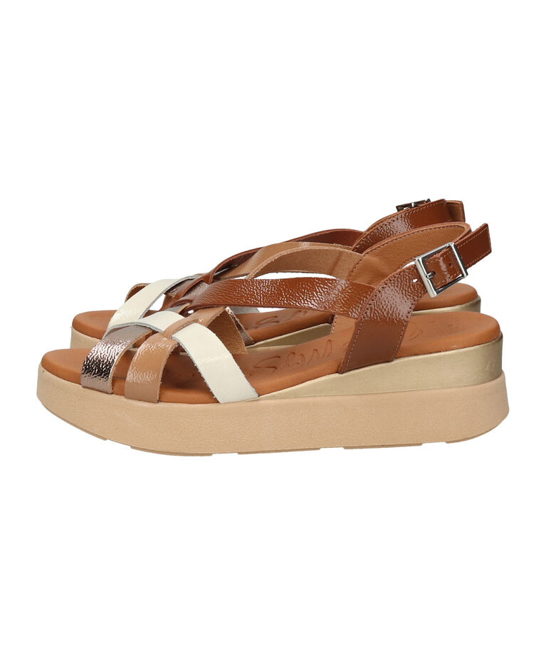 IMPORT SELECT「【Oh my Sandals】カラーコンビ厚底サンダル(E52502)」|サンダル|