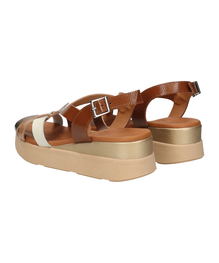 IMPORT SELECT「【Oh my Sandals】カラーコンビ厚底サンダル(E52502)」|サンダル|