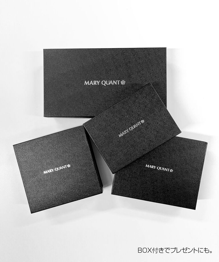 MARY QUANT「エンボスデイジーパール パース」|財布|