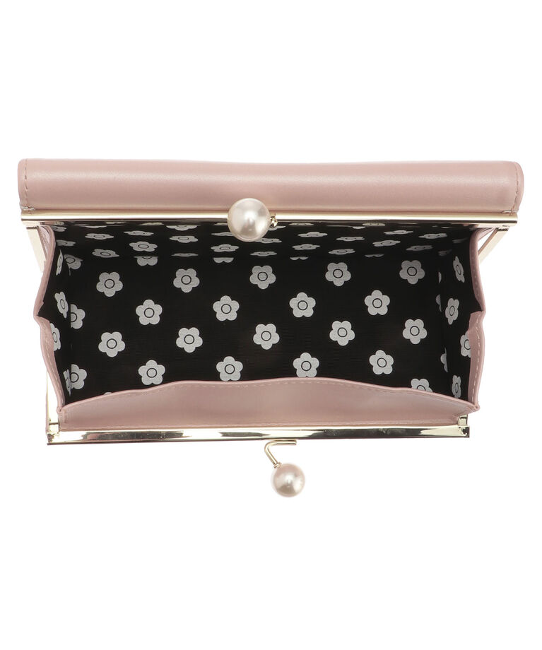 MARY QUANT「エンボスデイジーパール パース」|財布|