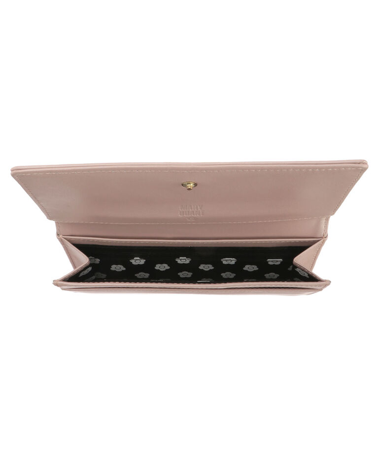 MARY QUANT「エンボスデイジーパール パース」|財布|