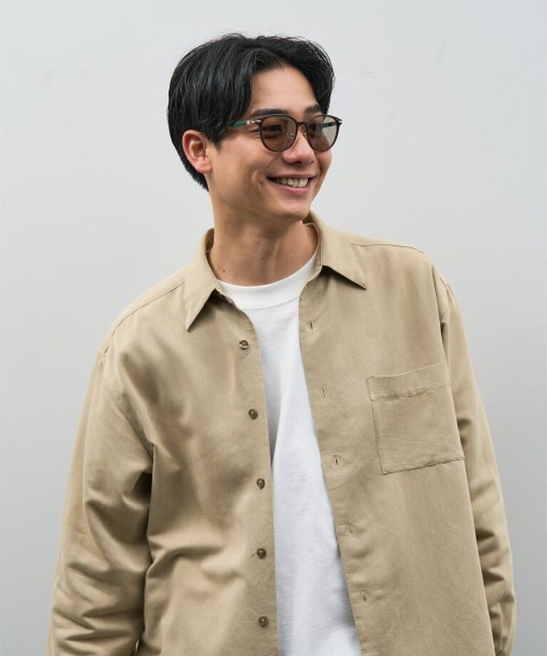  「ボストン型 サングラス | カラーレンズ レザー調 ズレ落ち防止 紫外線防止 UVカット ユニセックス」|サングラス|