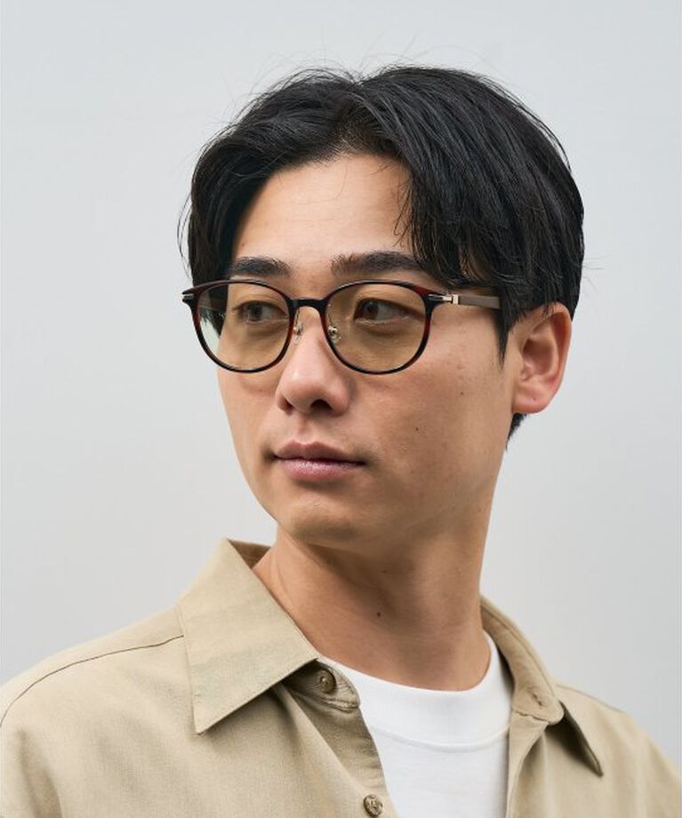  「ボストン型 サングラス | カラーレンズ レザー調 ズレ落ち防止 紫外線防止 UVカット ユニセックス」|サングラス|