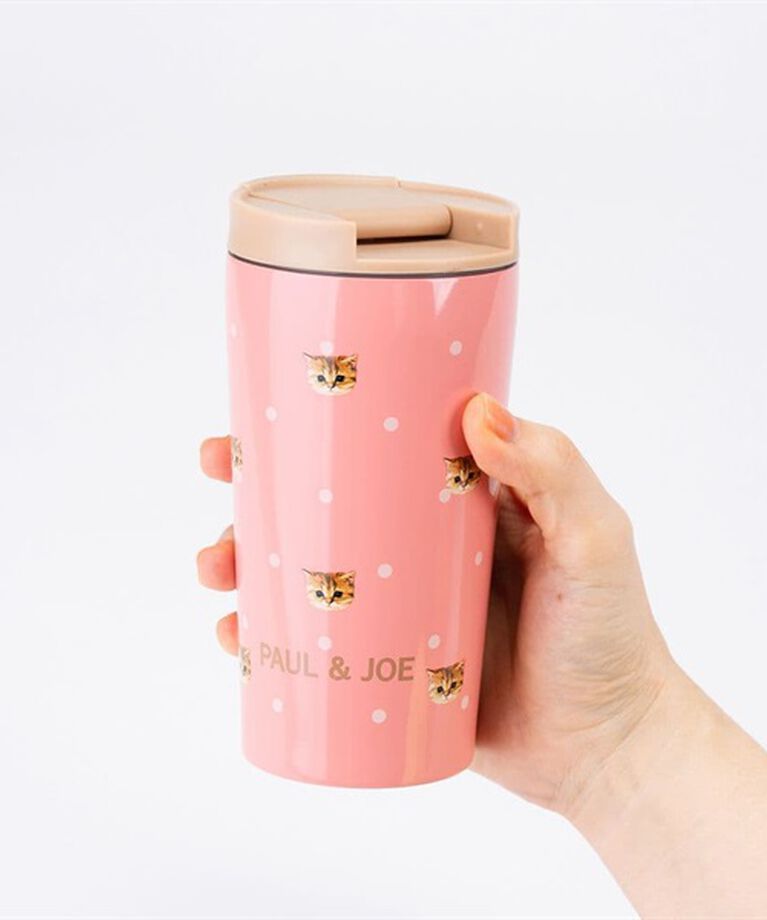 PAUL&JOE「タンブラー・３００ｍｌ／ポール＆ジョー・ブレイクタイム」|食器・キッチングッズ|ﾛｰｽﾞﾋﾟﾝｸ