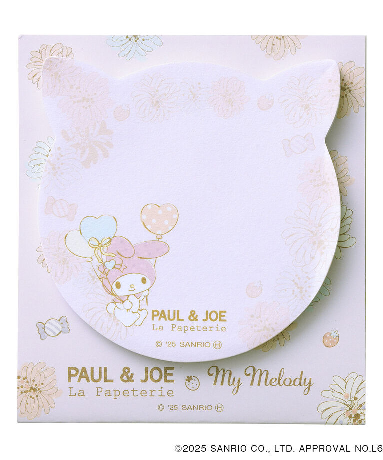 PAUL&JOE「付せん／ポール＆ジョーｘマイメロディ」|ステーショナリー|パープル