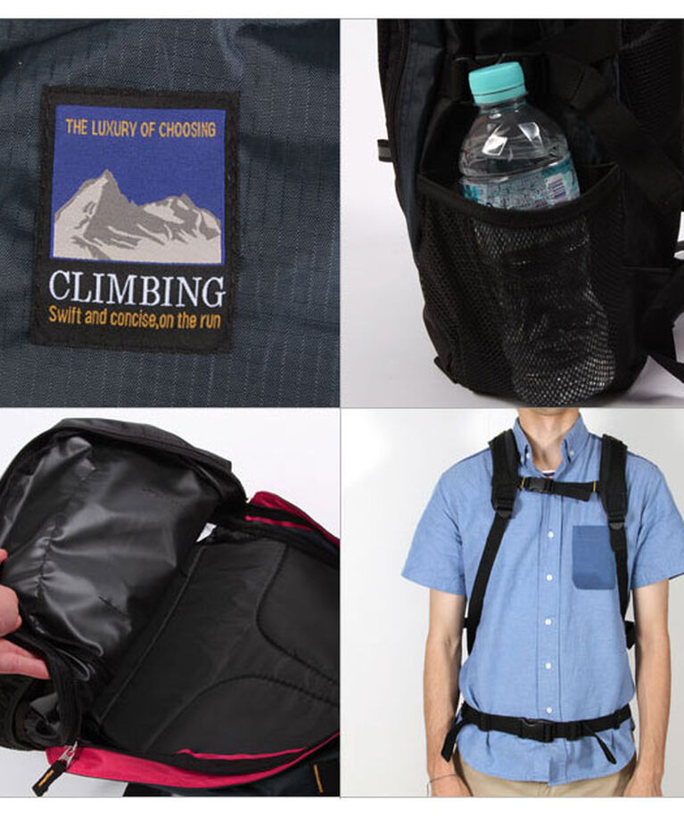 BACKYARD FAMILY「クライミング CLIMBING 通販/正規品 おすすめ 多機能 定番 防災 男の子 子供用 大人用」|リュック|