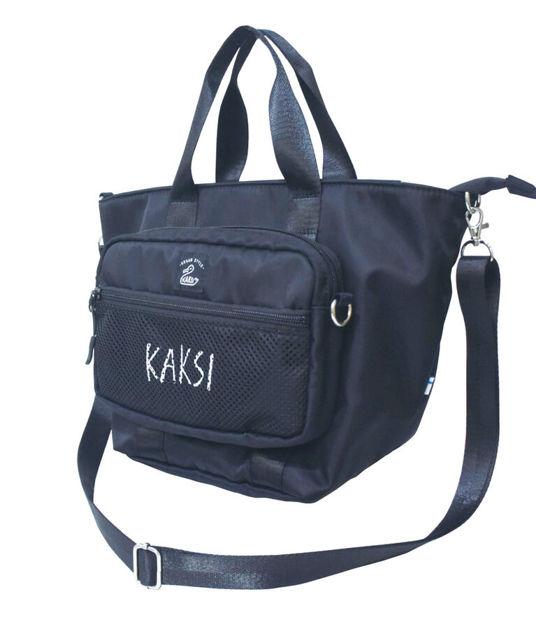 BACKYARD FAMILY「kaksi カクシ トート ショルダー ポーチ 通販 トートバッグ トートバック ショルダーバッグ」|トートバッグ|ブラック1