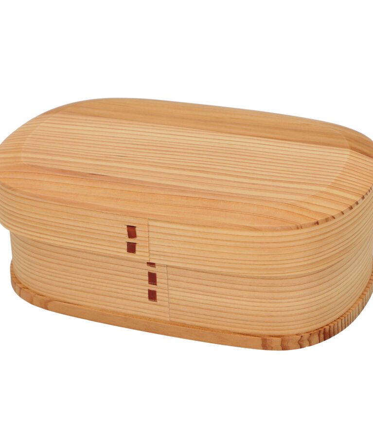 BACKYARD FAMILY「わっぱ 弁当箱 通販 胴張型 1段 一段 750ml わっぱ弁当 まげわっぱ 曲げわっぱ 白木」|食器・キッチングッズ|ブラウン3