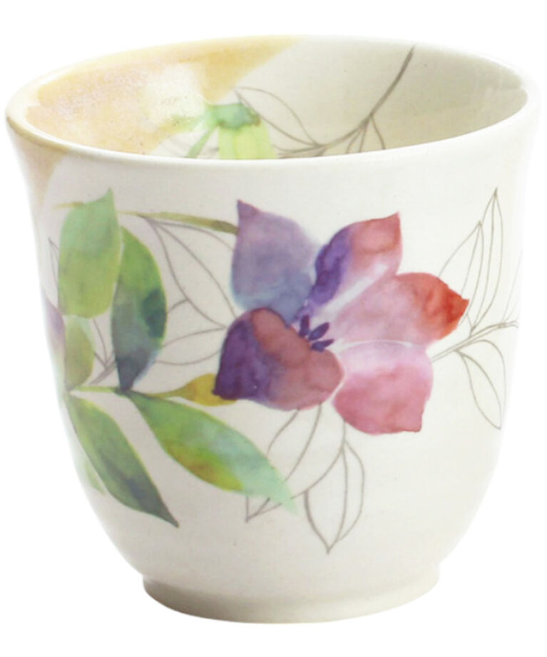 BACKYARD FAMILY「湯呑 湯呑み 花ものがたり かわいい 通販 日本製 コップ カップ 湯呑茶碗 湯呑み茶碗 花柄 花」|グラス・マグカップ|その他2