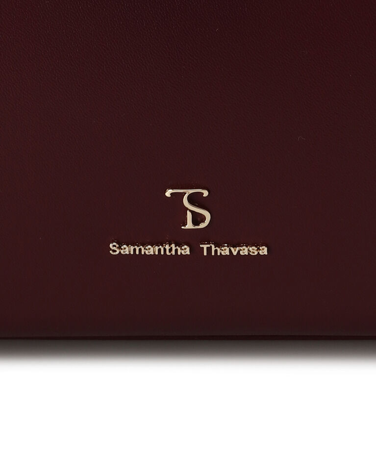 Samantha Thavasa「ベルトデザイン レザーハンドバッグ」|ハンドバッグ|