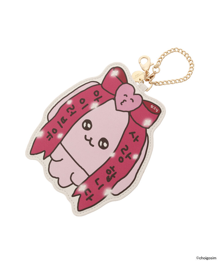  「チェゴシム×SAMANTHAVEGA　「うさゴシム」パスケース」|定期入れ|ピンク