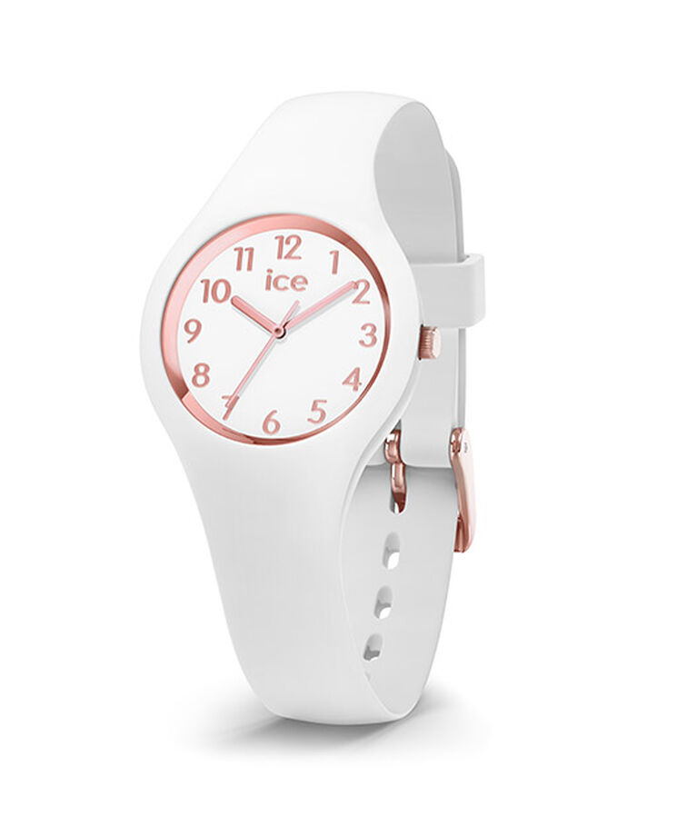 ICE-WATCH「〈ICE-WATCH(ｱｲｽｳｫｯﾁ)〉ICE glam ﾎﾜｲﾄﾛｰｽﾞｺﾞｰﾙﾄﾞ ﾅﾝﾊﾞｰｽﾞ ｴｸｽﾄﾗｽﾓｰﾙ」|腕時計|