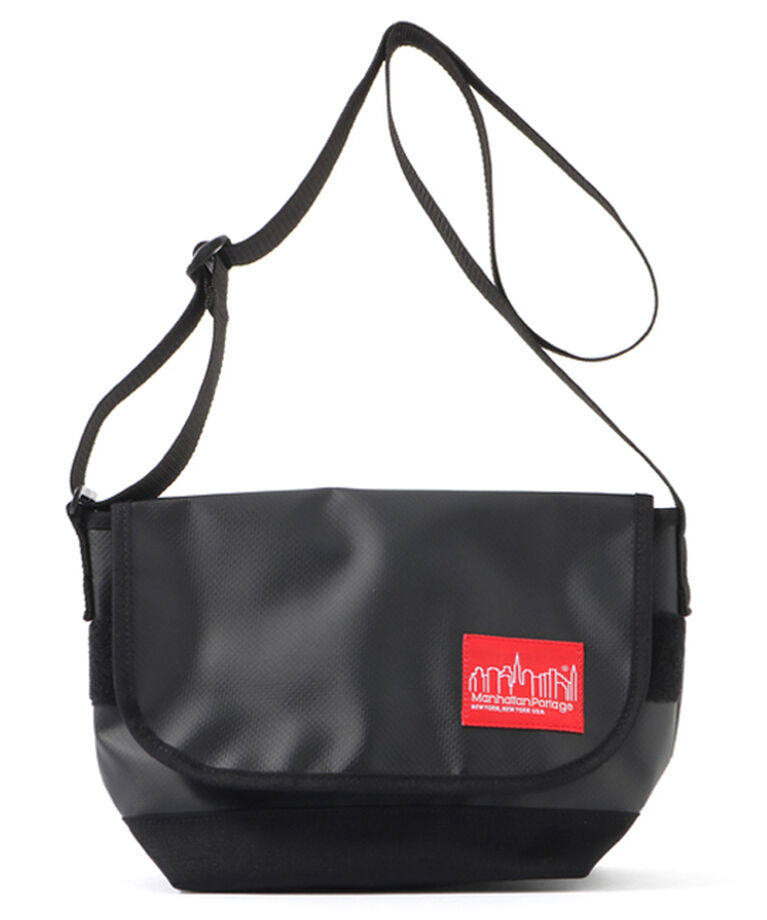 Manhattan Portage「Matte Vinyl Casual Messenger Bag JR」|ショルダー・メッセンジャー|BLK