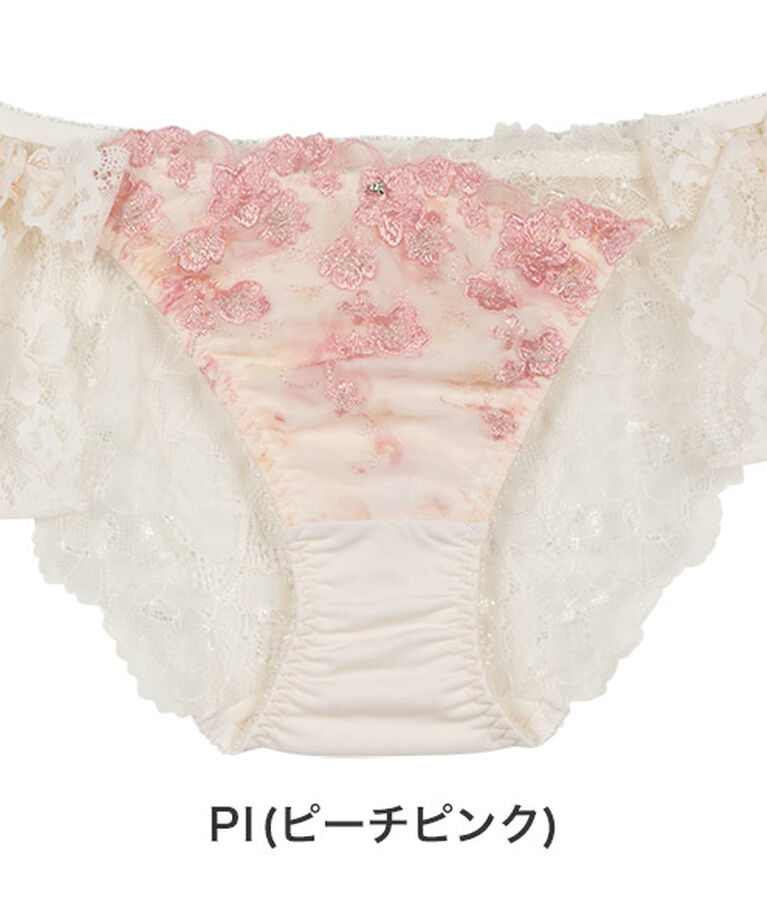 intesucre「アンテシュクレ  IBT379ペア サイドリボンショーツ M-L  ISD379」|インナー|PI
