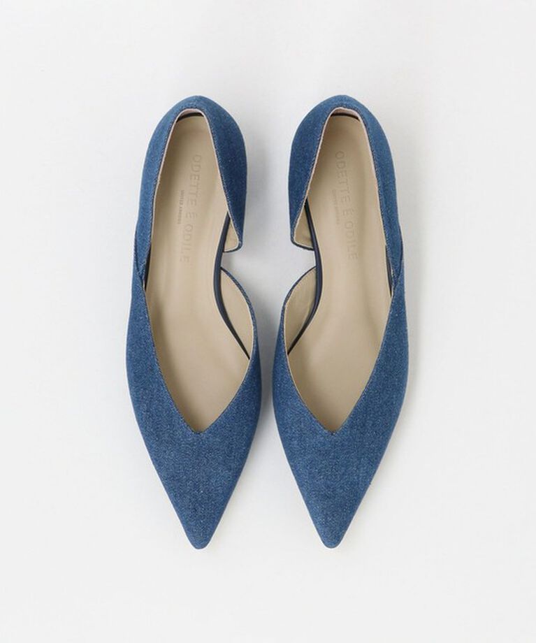 ODETTE E ODILE「ハーフドルセーVカット フラット20↑」|パンプス|COBALT