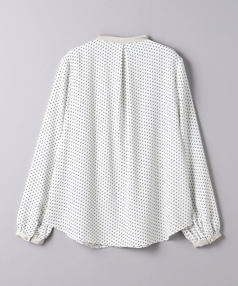 UNITED ARROWS「バイカラー パイピング ブラウス」|シャツ・ブラウス|