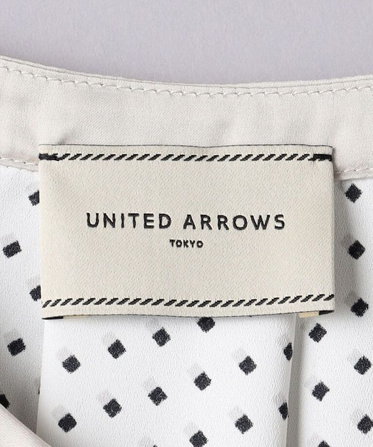 UNITED ARROWS「バイカラー パイピング ブラウス」|シャツ・ブラウス|