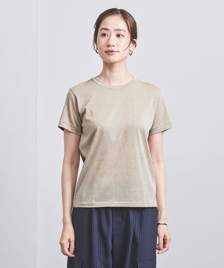 UNITED ARROWS「ラメ Tシャツ」|Tシャツ・カットソー|