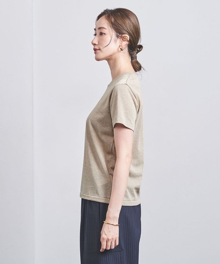 UNITED ARROWS「ラメ Tシャツ」|Tシャツ・カットソー|