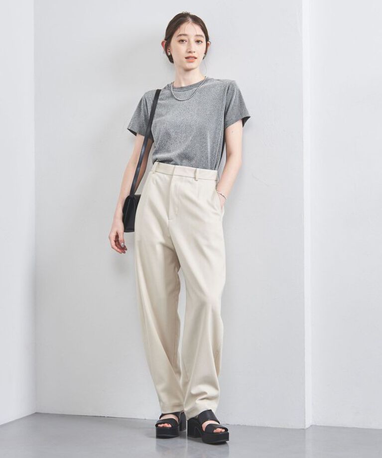 UNITED ARROWS「ラメ Tシャツ」|Tシャツ・カットソー|