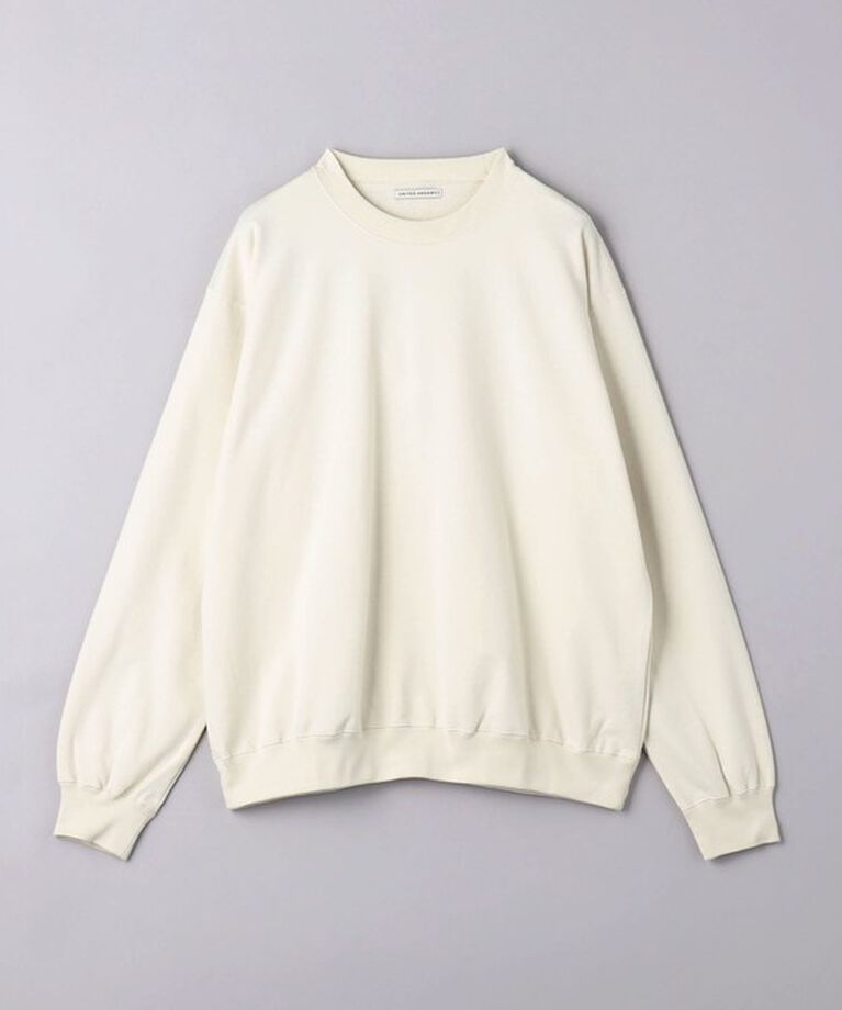 UNITED ARROWS「ピーチスキン クルーネック スウェット」|スウェット・ジャージ|