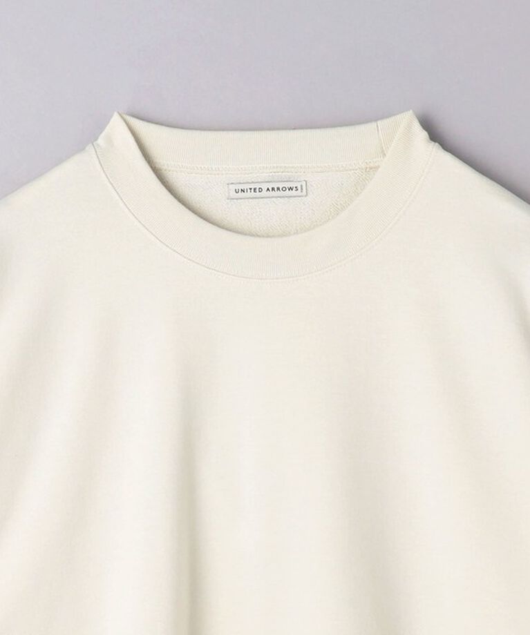 UNITED ARROWS「ピーチスキン クルーネック スウェット」|スウェット・ジャージ|