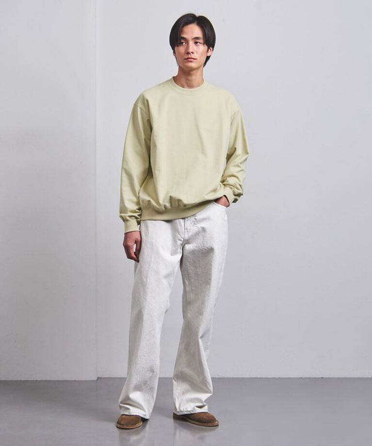 UNITED ARROWS「ピーチスキン クルーネック スウェット」|スウェット・ジャージ|