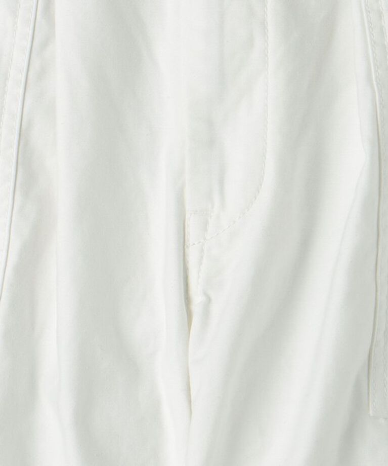 UNITED ARROWS「オーガニックコットン バックサテン ファティーグパンツ」|チノ|