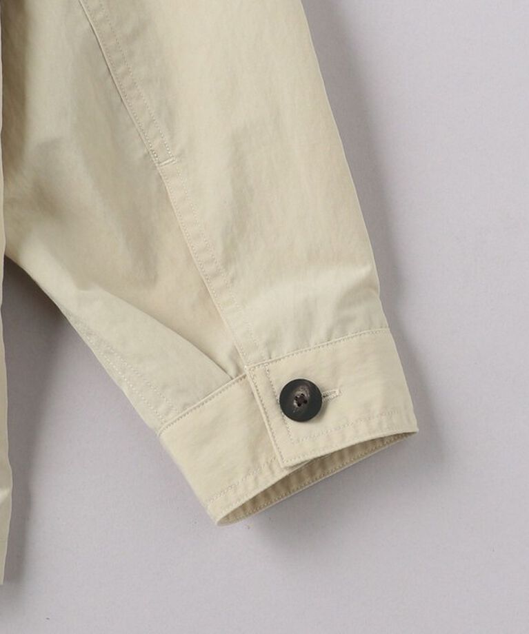 UNITED ARROWS「ナイロン コットン ミリタリー オーバーシャツ」|シャツ・ブラウス|