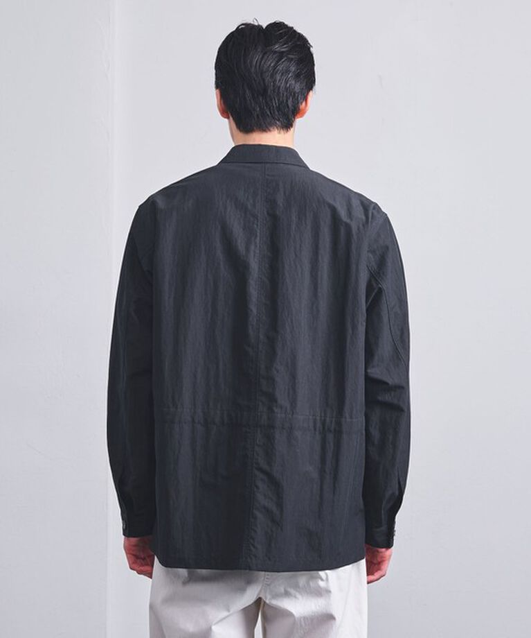 UNITED ARROWS「ナイロン コットン ミリタリー オーバーシャツ」|シャツ・ブラウス|