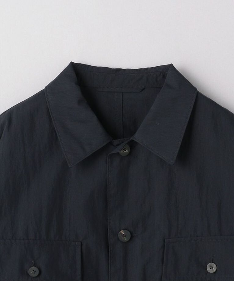 UNITED ARROWS「ナイロン コットン ミリタリー オーバーシャツ」|シャツ・ブラウス|
