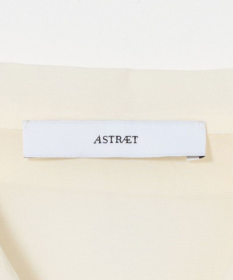 ASTRAET「＜ASTRAET＞フリル パフスリーブブラウス」|シャツ・ブラウス|