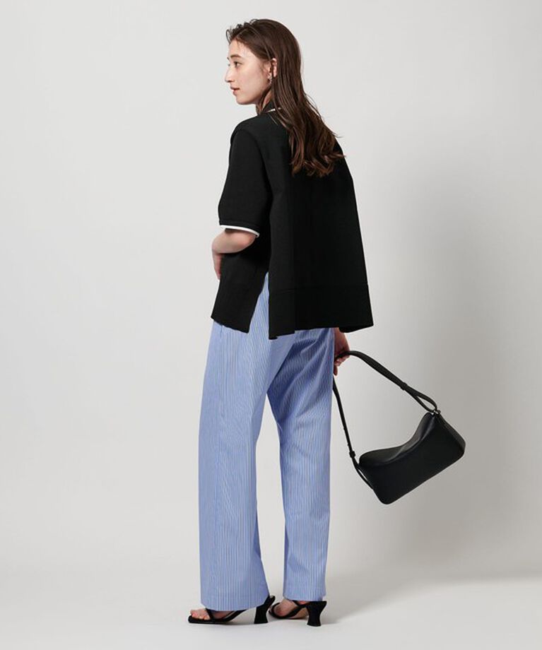 UNITED ARROWS「ミニマルフリル  ニット 5SL」|ニット・セーター|