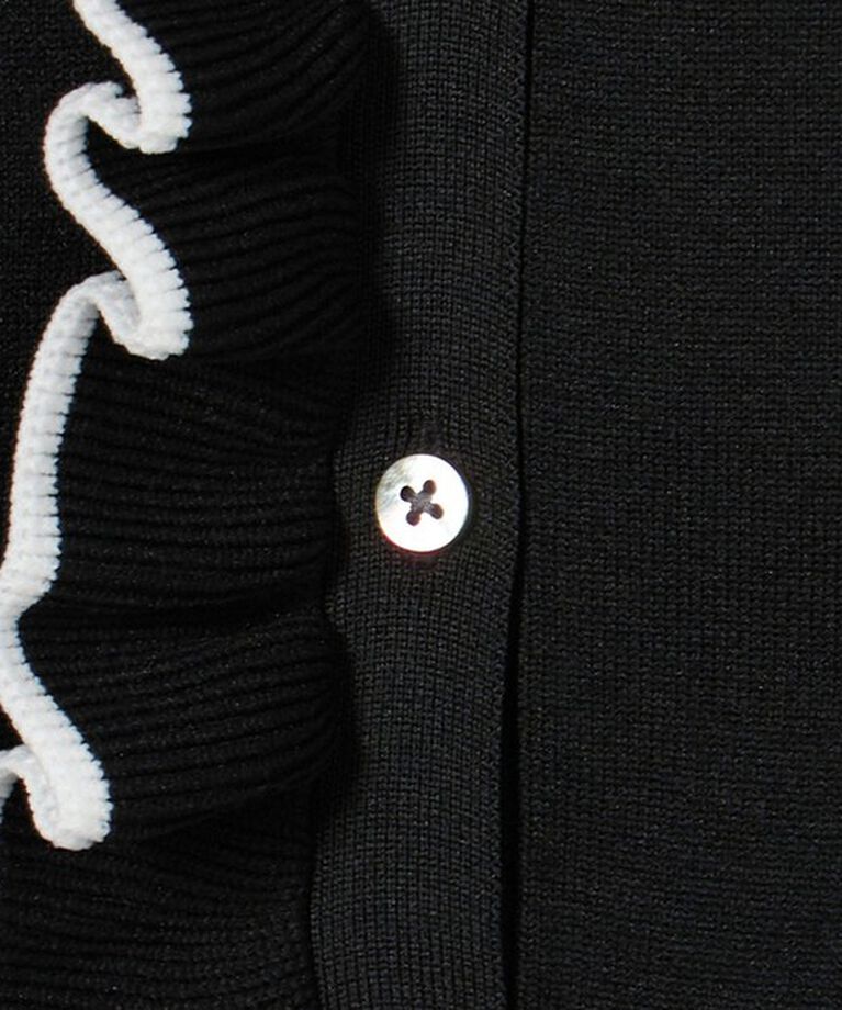 UNITED ARROWS「ミニマルフリル  ニット 5SL」|ニット・セーター|