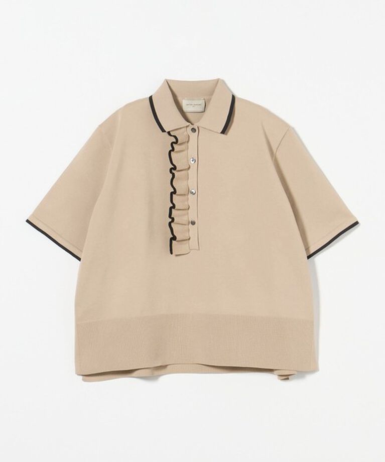 UNITED ARROWS「ミニマルフリル  ニット 5SL」|ニット・セーター|