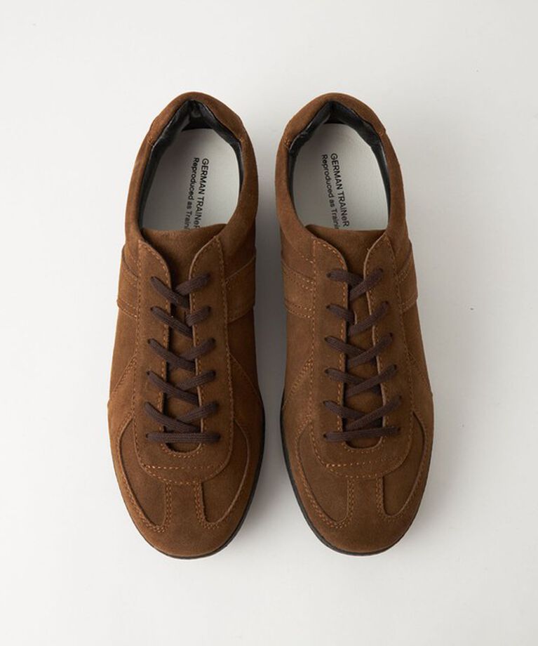 UNITED ARROWS green label relaxing「【別注】＜GERMAN TRAINeR＞GLR ジャーマントレーナー スエード スニーカー」|スニーカー|