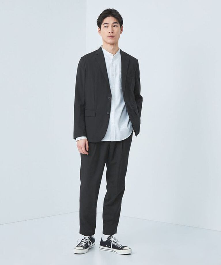 UNITED ARROWS green label relaxing「ウォッシャブルトロ 2プリーツ 9分丈 ユーティリティパンツ W1 -ストレッチ・防シワ-」|その他|