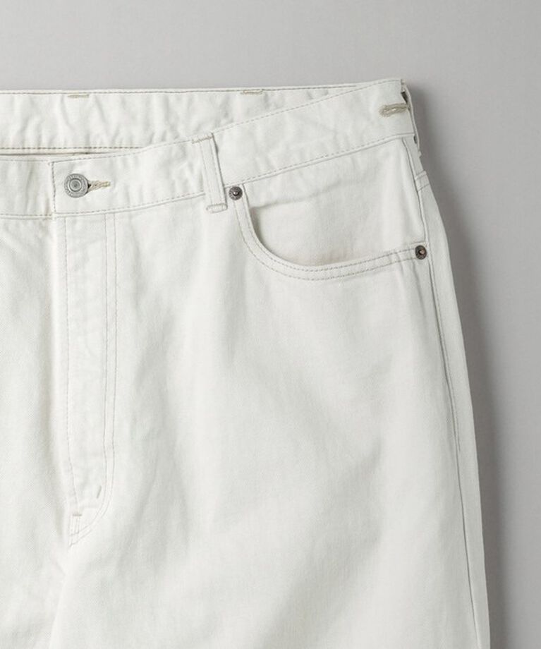 BEAUTY&YOUTH UNITED ARROWS「ダメージ ラップワイド デニムパンツ」|デニム|