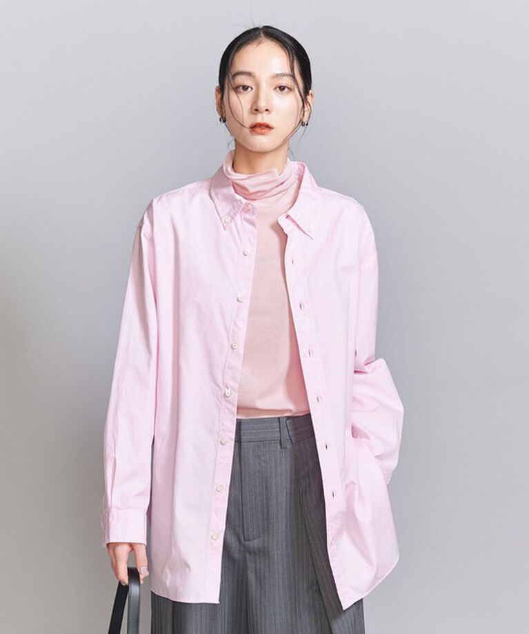 BEAUTY&YOUTH UNITED ARROWS「コットンオックス レギュラーシャツ」|シャツ・ブラウス|LT.PINK