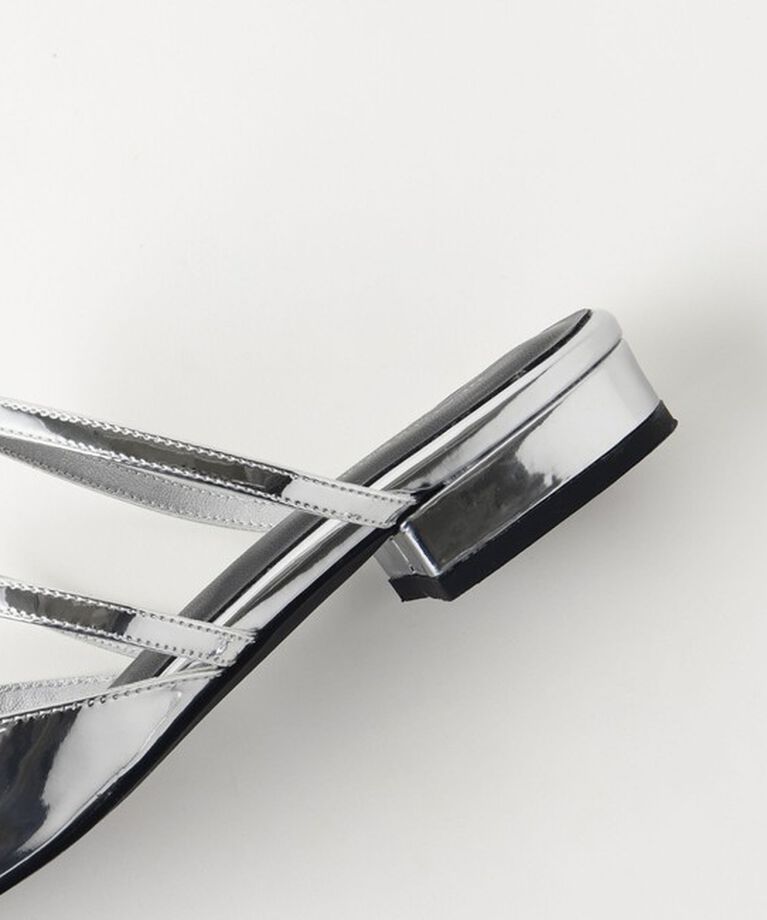 BEAUTY&YOUTH UNITED ARROWS「3リボン ライン ポインテッド サンダル」|サンダル|