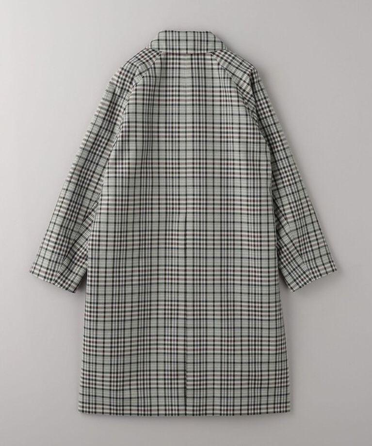 BEAUTY&YOUTH UNITED ARROWS「ステンカラー チェックコート」|ステンカラーコート|