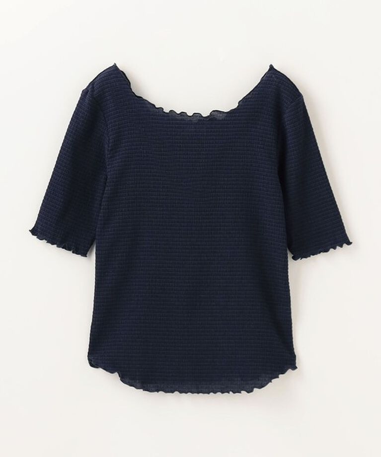 STEVEN ALAN「＜Steven Alan＞クレープ ハーフスリーブ プルオーバー」|Tシャツ・カットソー|