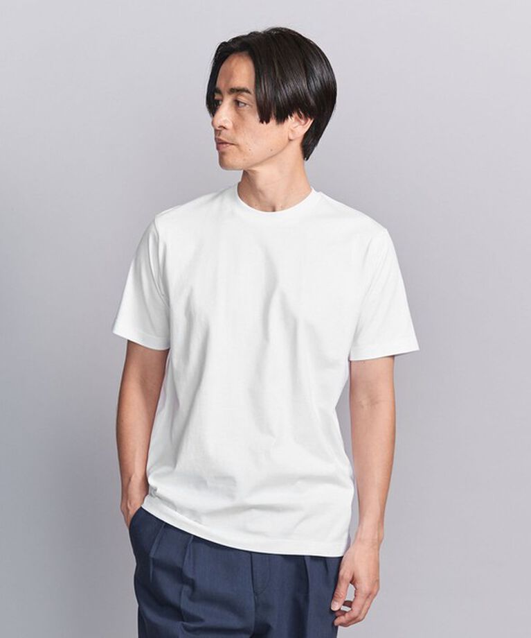 BEAUTY&YOUTH UNITED ARROWS「ハイゲージ ガスコットン クルーネック ショートスリーブ Tシャツ ‐抗菌 防臭機能‐」|Tシャツ・カットソー|